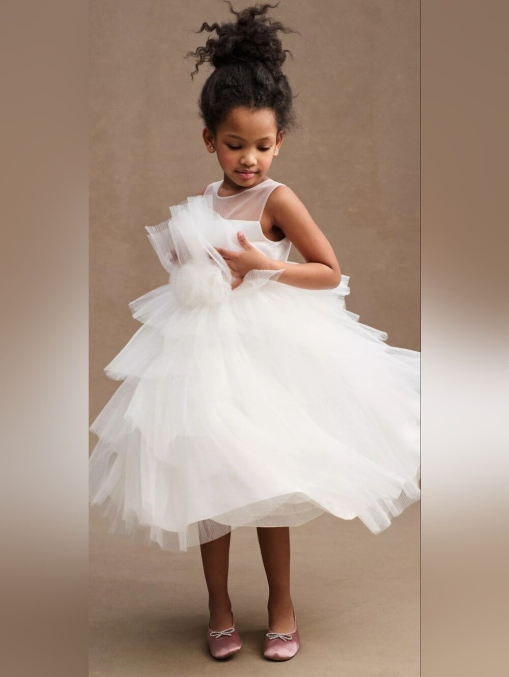 Anthropologie, Princess Daliana Leah Tulle Flower Girl Dress